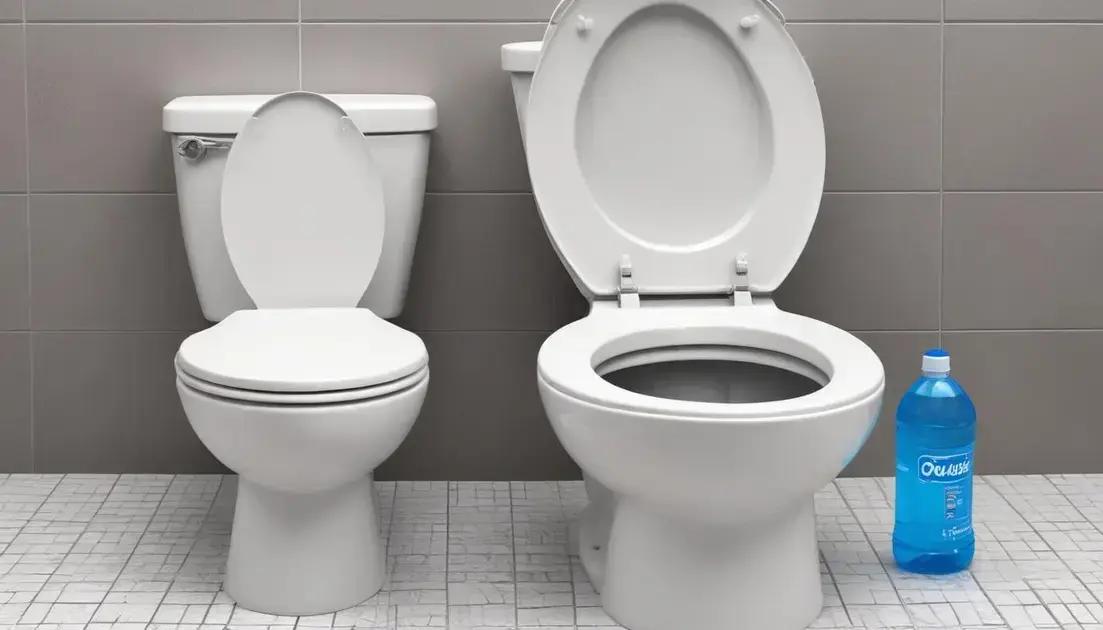 Passo a passo para desentupir vaso sanitário